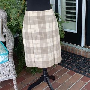 Brooks Brothers pleated skirt